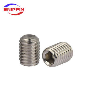 A2-70 304 스테인리스 스틸 메트릭 DIN916 육각 머리 평평한 그럽 스크류 세트 볼트 M1.6-M16 - Product Image 3