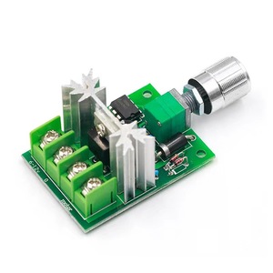 Dc Motor Speed Controller 6V 12V 6A Pwm <b>Dimmer</b> With Knob For Fan And Motor - Product Image 1