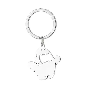 Xinxing Nouveau Shawshank Redemption Creative Comics Requin Périphérique Dessin Animé Pendentif Mignon En Acier Inoxydable Porte-clés En Gros