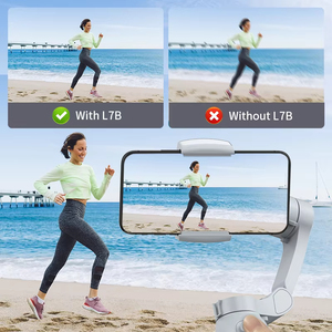 KDBAO L7Bpro <strong>3</strong> Handheld Gimbal Stabilizer Mobile Phone Video Camera AI Auto Face Tracking VLOG Selfie Foldable Design Wireless - Product Image 3