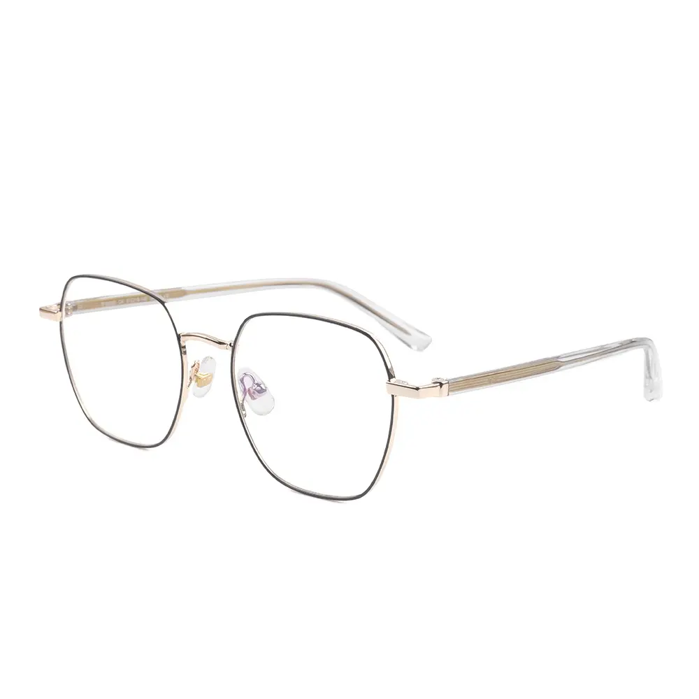 TF50002 Spectacle frames single bridge-high quality metal retro optical glasses wholesale vogue optical glasses