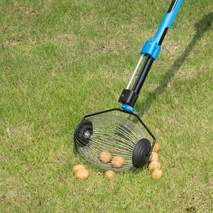 Cueilleur de fruits de jardin en acier à long manche durable - Product Image 6