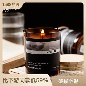 Proveedor de Velas Aromáticas Personalizadas de Lujo de Marca Privada, Hechas a Mano, No Tóxicas, Ecológicas, en Frascos de Vidrio, para Fiestas - Product Image 2