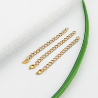 50mm en acier inoxydable Extension étendue queue chaîne homard fermoirs connecteur pour bijoux à bricoler soi-même faisant des accessoires