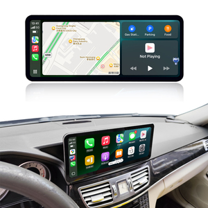 Écran tactile GPS fin de 12,3 pouces, garantie 1 an, Carplay retrofit, Linux <span class=keywords><strong>Android</strong></span> <span class=keywords><strong>AUTO</strong></span> pour Mercedes-Benz W212 S212 E200 E300 E350 C207 - Product Image 1