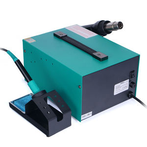 YIHUA 862DA + Station de soudage <span class=keywords><strong>Tig</strong></span> 2 en 1 avec pistolet <span class=keywords><strong>à</strong></span> air chaud et fer <span class=keywords><strong>à</strong></span> <span class=keywords><strong>souder</strong></span> - Product Image 5