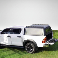 Couvre-caisse de camionnette en acier de haute qualité pour la protection du plateau – Finition noir carbone, installation facile, compatible 4x4/tout-terrain