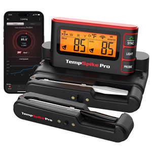 TempSpike <span class=keywords><strong>Wireless</strong></span> Fleisch <span class=keywords><strong>thermometer</strong></span> Digital mit App WiFi & Bluetooth BBQ Grill <span class=keywords><strong>Thermometer</strong></span> - Product Image 1