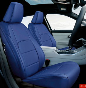 Accesorios de Decoración para Interiores de Automóviles, Cojín para Asiento, Juego Completo de Fundas de Asiento de Lujo, Fundas de Asiento de Cuero Deportivo Universales - Product Image 5