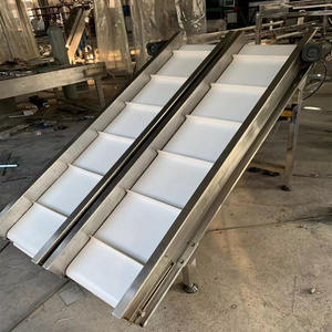 Pvc bant konveyör yeni tasarım soğutma tünel düz Pvc bant konveyör sistemi için toptan - Product Image 2