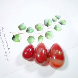 Œufs de jade quartz rose de dubaï, produits unisexes japonais, œufs en cornaline, kegel, rose - Product Image 3