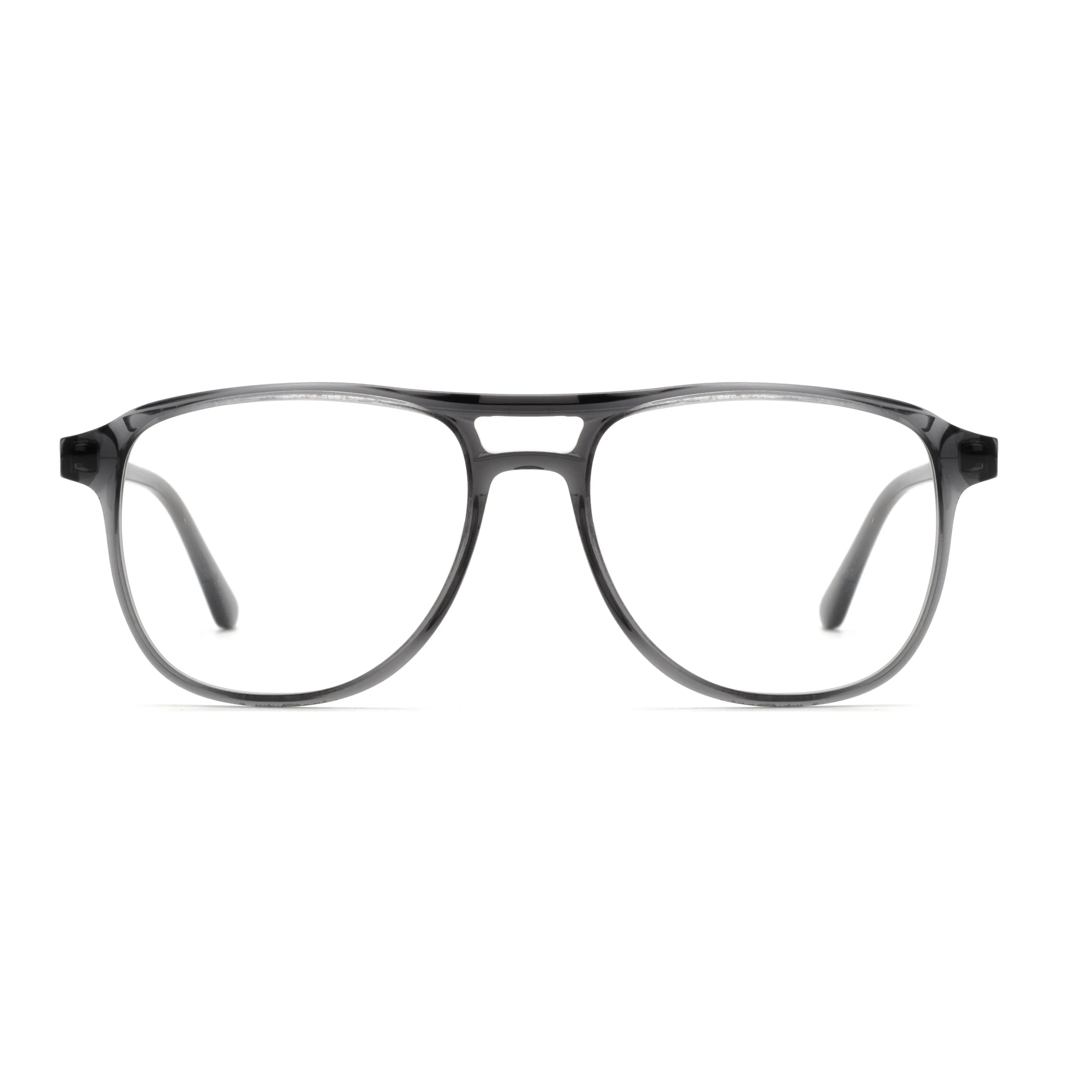classic aviation designer acetate frame flexible hinge eye frame for myopia big size glasses frames for men
