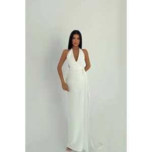Robe de mariée blanche à nouer - Product Image 3