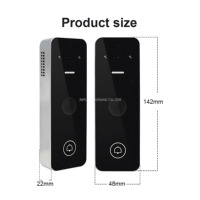 Sonnette vidéo intelligente Interphone Tuya APP Contrôle d'accès WIFI Ouverture à distance par téléphone portable pour villa