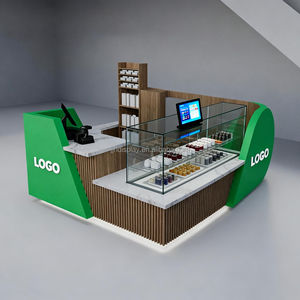 Fool Beach Wood <span class=keywords><strong>Cafe</strong></span> Station Food on Static Indoor <span class=keywords><strong>Barista</strong></span> Event Bean Giant in Machine Coffee Kiosk Cup Design - Product Image 1