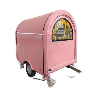 2025 का सबसे अधिक बिकने वाला आउटडोर मोबाइल स्नैक फूड ट्रेलर कस्टम कार्ट्स स्टेनलेस स्टील जंग प्रतिरोधी - Product Image 1