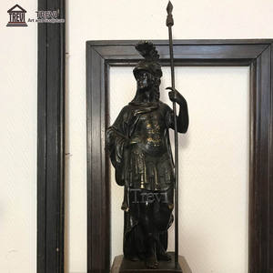 Statue a grandezza naturale del mestiere del metallo decorativo su ordinazione di alta qualità De Soldat <span class=keywords><strong>Romain</strong></span> En Bronze - Product Image 2