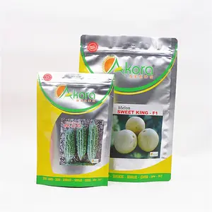 Tùy Chỉnh Tái Sử Dụng Cấp Thực Phẩm Ziplock Snack Nhựa Pouch Bao Bì Thực Phẩm Đóng Gói Túi Hạt Giống Bao Bì - Product Image 5