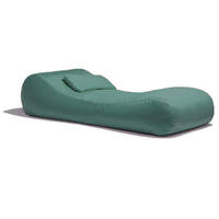Fauteuil pouf design industriel français moderne avec housse amovible en tissu imperméable pour salon et mobilier de maison