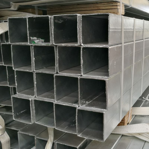 Tubo de Acero Cuadrado <span class=keywords><strong>Galvanizado</strong></span>, Sección Hueca GI Q235, Recubierto de Zinc por Inmersión en Caliente, Material de Construcción, Venta al Por Mayor de Fábrica - Product Image 2