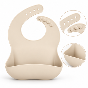<span class=keywords><strong>Bavaglino</strong></span> per Neonati <span class=keywords><strong>in</strong></span> <span class=keywords><strong>Silicone</strong></span> di Grado Alimentare, Impermeabile, Regolabile, Morbido, con Tasca Raccogli-Cibo - Product Image 3