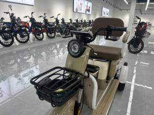 Triciclo al por mayor con cuadro de acero, motor trasero, 3 velocidades, motor sin escobillas, pantalla LED, autonomía de 31-60 km - Product Image 3