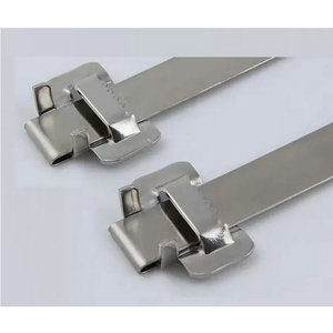 304 acier inoxydable câble boucle aile joints devoir dent serrure acier inoxydable <span class=keywords><strong>bande</strong></span> boucle - Product Image 3