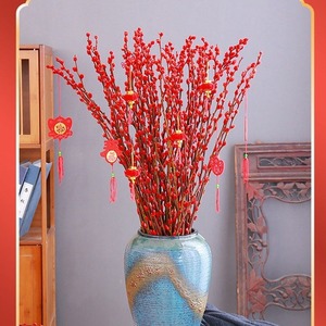 <span class=keywords><strong>Flor</strong></span> seca natural Sauce plateado Festival de primavera Plantas de flores preservadas Decoración para el hogar <span class=keywords><strong>Salix</strong></span> Argyracea - Product Image 4