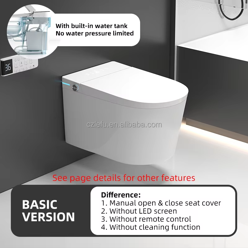 versión básica (tanque de agua incorporado)