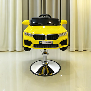 Chaise de coiffure en forme de voiture pour enfants, chaise de coiffure pour enfants, mobilier de salon de beauté pour salon de coiffure enfant - Product Image 4