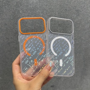 Cover per telefono magnetico traslucido opaco modello <span class=keywords><strong>Formula</strong></span> moda per iPhone 17 14 15 16 Pro Max Cover protettiva Ultra sottile rigida per PC - Product Image 2