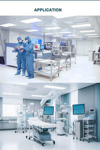 Iluminación LED Industrial y Comercial de Aluminio sin Parpadeo, IP65, con Alto Brillo, Impermeable, Compatible con CIP - Product Image 4