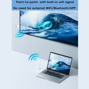 جهاز إرسال واستقبال فيديو لاسلكي صغير شائع بطول 30 متر، موسع متوافق مع HDMI، كابل محول عرض من الكمبيوتر إلى التلفزيون - Product Image 5