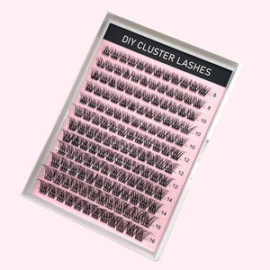 Individuelle Logo-Cluster-Wimpern in Wispy-Cluster-Optik, Wimpern-Cluster - Product Image 1