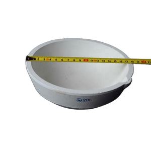 Platin eritme kullanımı sigortalı silika altın eritme çanak seramik erime botu - Product Image 1