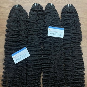 Extensions de cheveux Remy vietnamiennes 2024 luxueuses dentelle de vagues profondes améliorée avec alignement impeccable des cuticules - Product Image 2