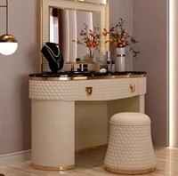 Table de maquillage avancée multifonctionnelle et coiffeuse