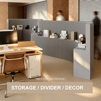 Paravent en papier coloré, léger, pliable, portable, insonorisé, imperméable, décoration de bureau