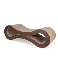 Planche à gratter pour chat Amazon moderne en forme de 8 oreiller Petfusion ondulé transfrontalier populaire incontournable plusieurs tailles