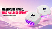 Lampe à LED pour ongles Magic One Pro pour salon et domicile, lumière de durcissement des ongles professionnelle, coque en plastique ABS, logo personnalisé OEM, portable sans fil