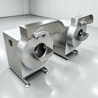 Commerciële friet snijmachine, aardappel, radijs, wortel, komkommer, stroopsnijder, industriële groentestokjes snijmachine