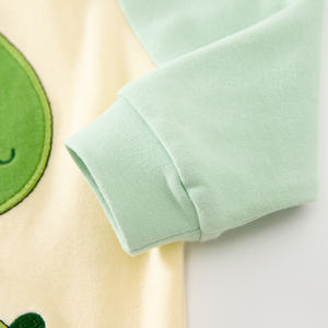 Mono de Algodón de Manga Larga con Estampado de Dinosaurio para Bebé Recién Nacido, Unisex - Product Image 4