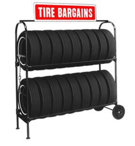 Tùy Chỉnh Thương Mại Showroom Phụ Tùng Xe Máy Bánh Xe Lốp Tự Động Sửa Chữa Cửa Hàng Phụ Kiện Xe Ô Tô Lốp Kim Loại Hiển Thị Đứng Giá - Product Image 2