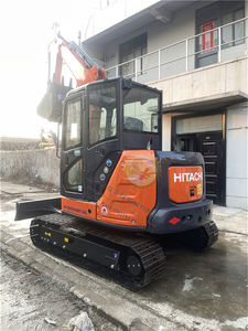 7TON a utilisé l'excavatrice HITACHI ZX68USR petite excavatrice originale de chenille de bon état du Japon - Product Image 2