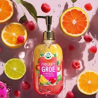 Gel de Ducha Frutal Ecológico para Hotel de 1L, Smoothie de Ducha España, Kit para Hombres y Mujeres, Perfume Exfoliante, Gel de Ducha Frutal