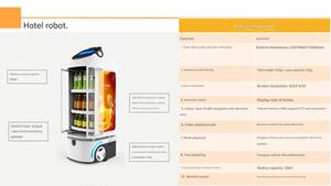 <span class=keywords><strong>Robot</strong></span> de service pour hôtels et restaurants, <span class=keywords><strong>expert</strong></span> en livraison de repas et en service client - Product Image 4