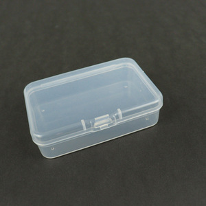 Boîte de rangement rectangulaire en plastique 7.5cm x 7.5cm, organisateur de bureau couvert pour matériel de pêche, pince à papier, carte de visite - Product Image 4