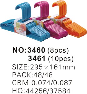 Cintres en plastique Offre Spéciale en vrac Support suspendu de conception classique <span class=keywords><strong>pour</strong></span> la garde-robe et la salle de bain de bébé Pratique <span class=keywords><strong>pour</strong></span> les enfants - Product Image 3