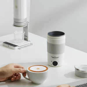 Batidor de espuma rápida ZeroHero de 3 minutos | Fabricante de espuma eléctrica para café con leche y Capuchino | Espumador de leche frío y caliente - Product Image 1