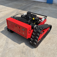 Robot Pemotong Rumput Terkendali Jarak Jauh Model Terbaru 2026